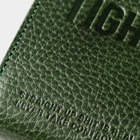 TIGHTBOOTH  LEATHER ZIP WALLET