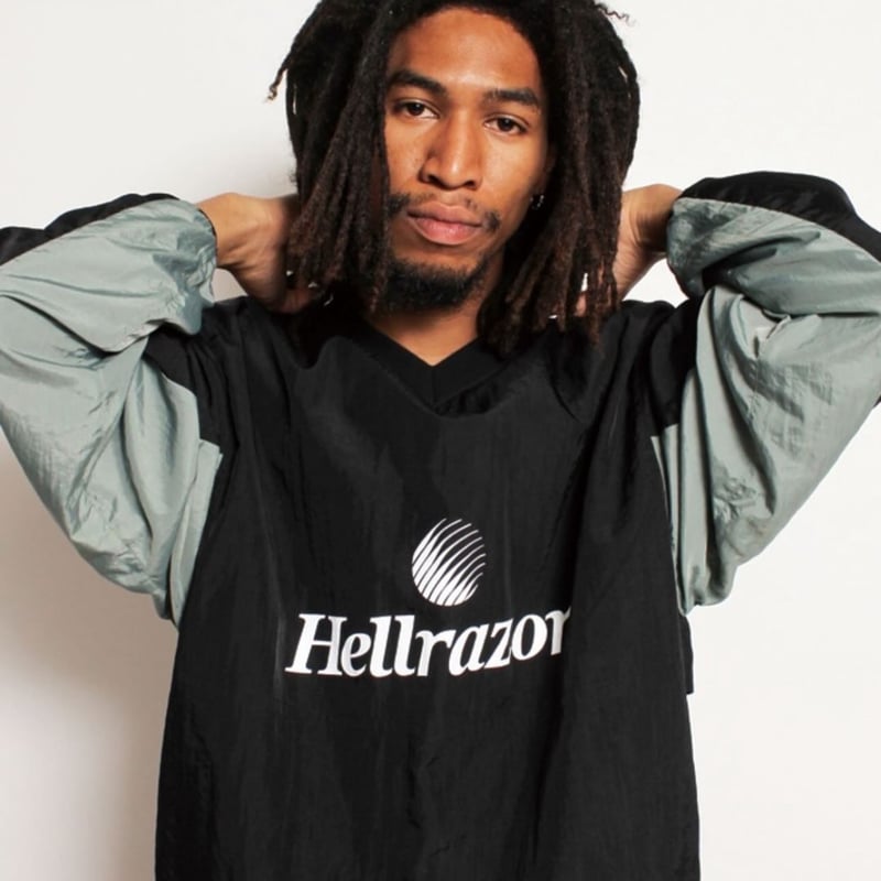 HELLRAZOR TRADEMARK LOGO PULLOVER JACKET | STE