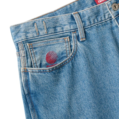 HELLRAZOR  BAGGIE DENIM PANTS