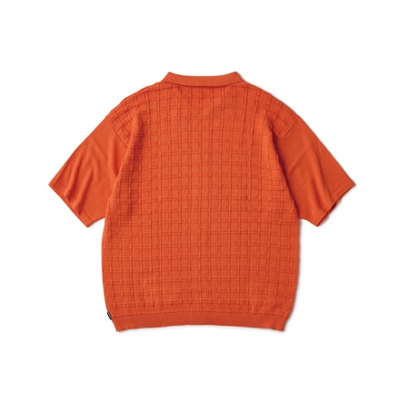HELLRAZOR  SQUARE S/S BUTTON KNIT