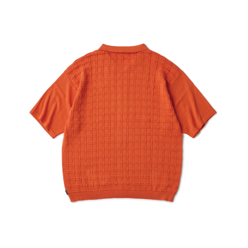 HELLRAZOR SQUARE S/S BUTTON KNIT | STEEZ CREAT