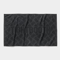 TIGHTBOOTH   CHECKER PLATE JAQUARD BATH TOWEL