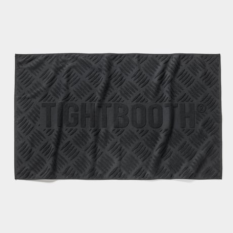 TIGHTBOOTH   CHECKER PLATE JAQUARD BATH TOWEL