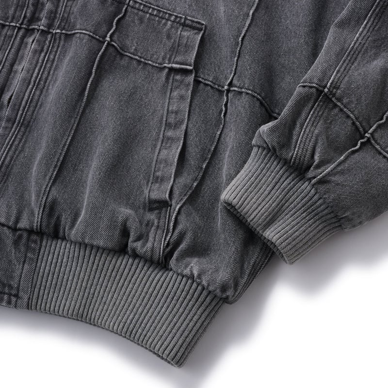 Hellrazor ダークデニムジャケット HELLRAZOR BLOCK DENIM JACKET | STEEZ CREATIVE