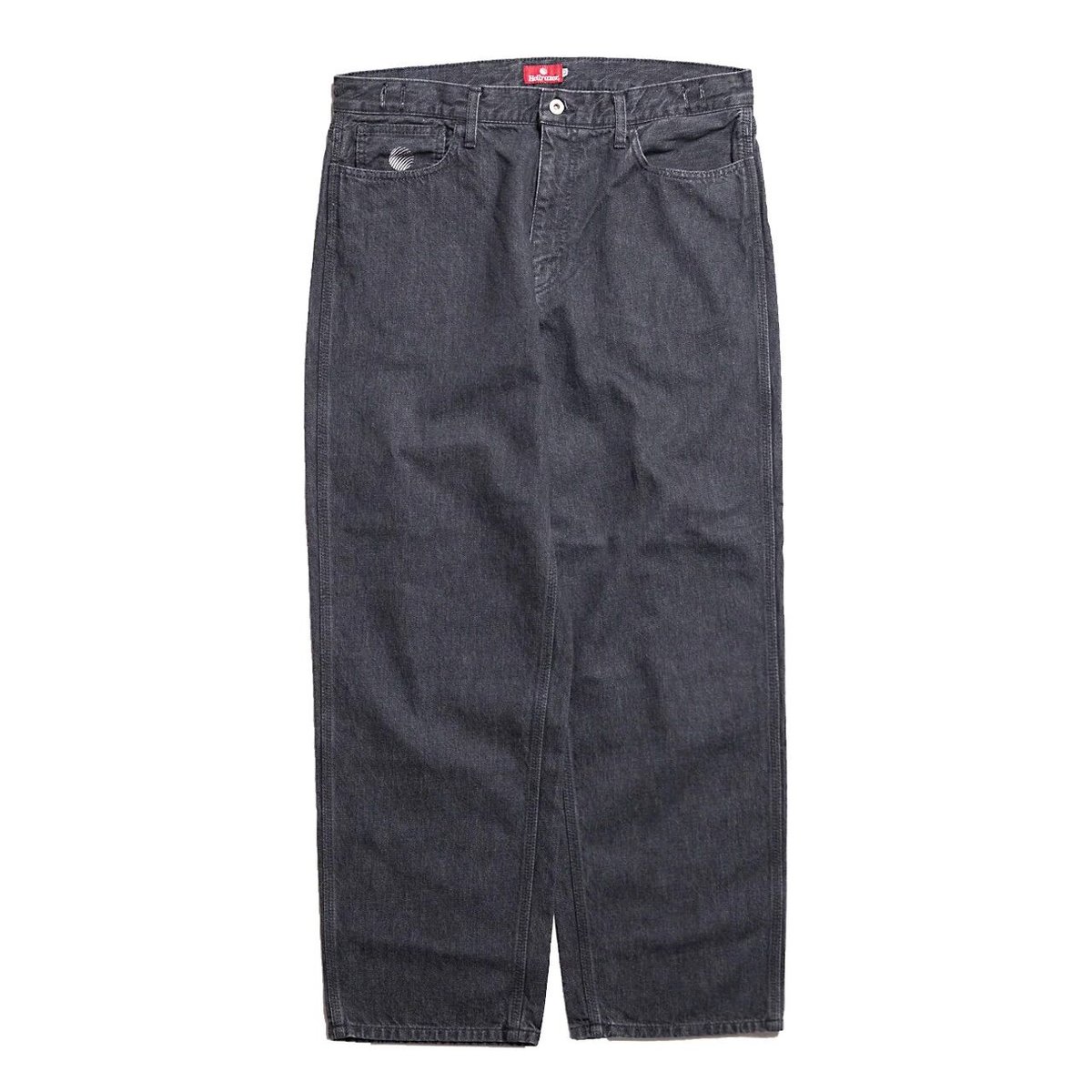HELLRAZOR BAGGIE DENIM PANTS - Wash Black | S HELLRAZOR BAGGIE DENIM PANTS - Wash Black | S