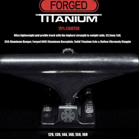INDEPENDENT STAGE11 FORGED TITANIUM SILVER