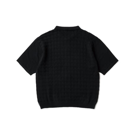 HELLRAZOR  SQUARE S/S BUTTON KNIT