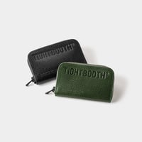 TIGHTBOOTH  LEATHER ZIP WALLET