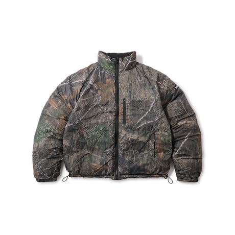 HELLRAZOR  RIPSTOP REVERSIBLE DOWN JACKET - Black