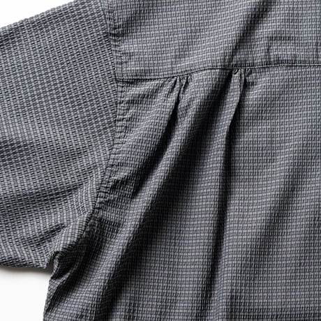 TIGHTBOOTH  SEERSUCKER ROLL UP SHIRT