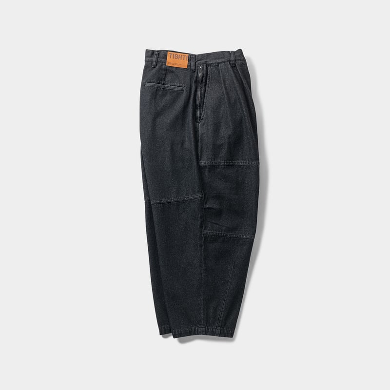 【美品】TIGHTBOOTH タイトブース デニムパンツ 黒 ワイド sizeM 美品】TIGHTBOOTH タイトブース デニムパンツ 黒 ワイド sizeM