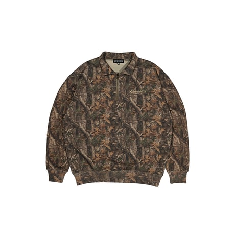 NOMADIK  HALFZIP CREW - Real Tree camo