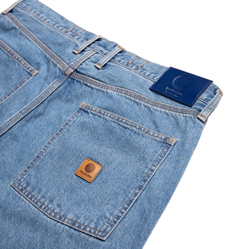 HELLRAZOR BAGGIE DENIM PANTS - Wash Indigo | HELLRAZOR BAGGIE DENIM PANTS - Wash Indigo |