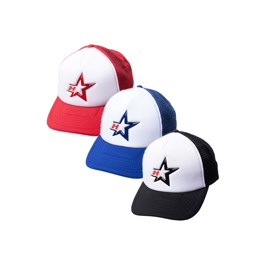 HELLRAZOR STAR TRUCKER CAP | STEEZ CREATIVE STAND