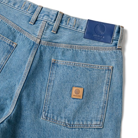 HELLRAZOR  BAGGIE DENIM PANTS