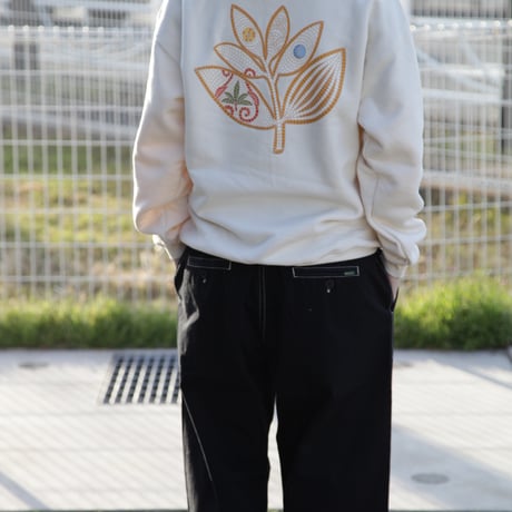 MAGENTA  MOSAIC HOODIE - Natural