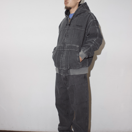 BLOCK BAGGIE DENIM PANTS