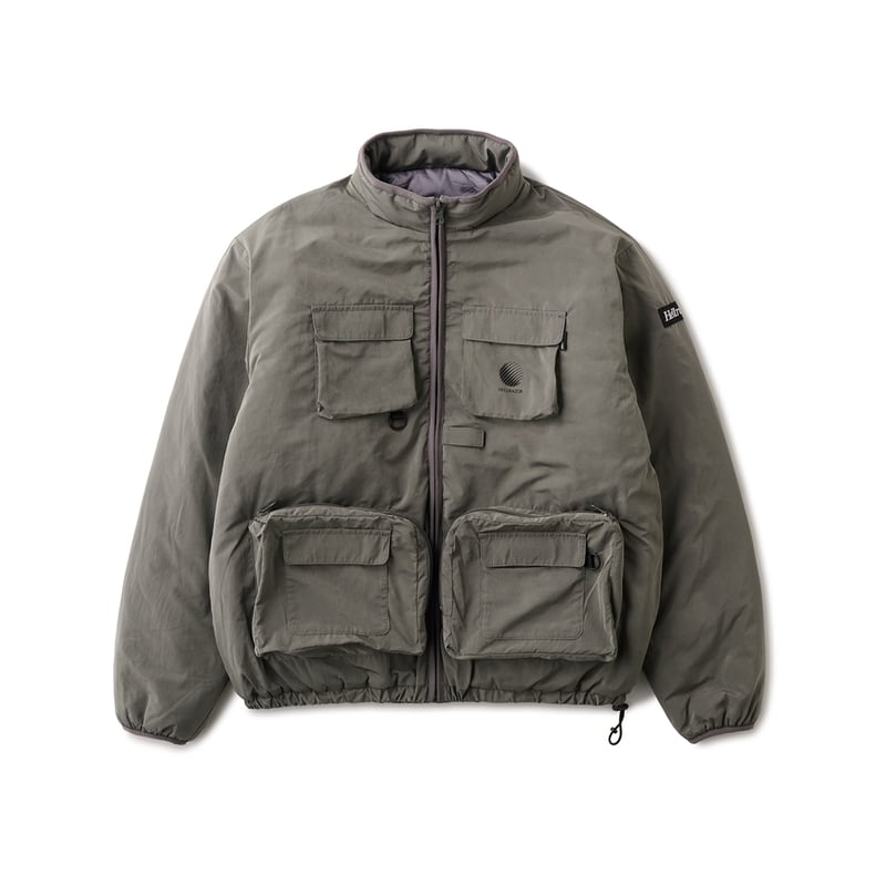 HELLRAZOR REVERSIBLE ARMY CARGO PUFF JACKET | HELLRAZOR REVERSIBLE ARMY CARGO PUFF JACKET |