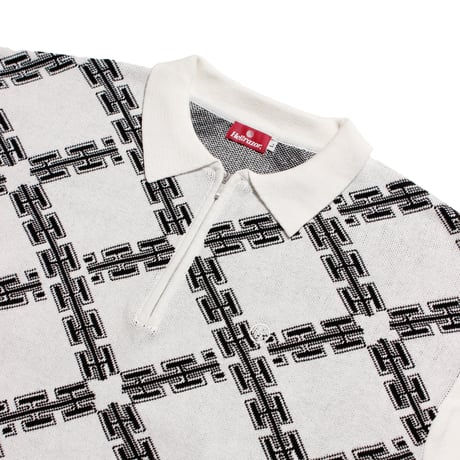 HELLRAZOR   H CHAIN POLO KNIT