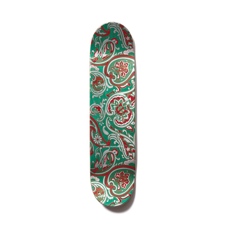 EVISEN   PAISLEY RED TURQUOISE DECK - 8.38