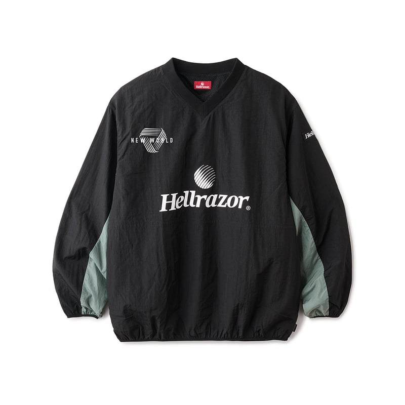 Hellrazor ヘルレイザー　ハーフジップシャツ　長袖 HELLRAZOR L/S TEE (長袖Tシャツ) | HORRIBLE'S PROJECT|