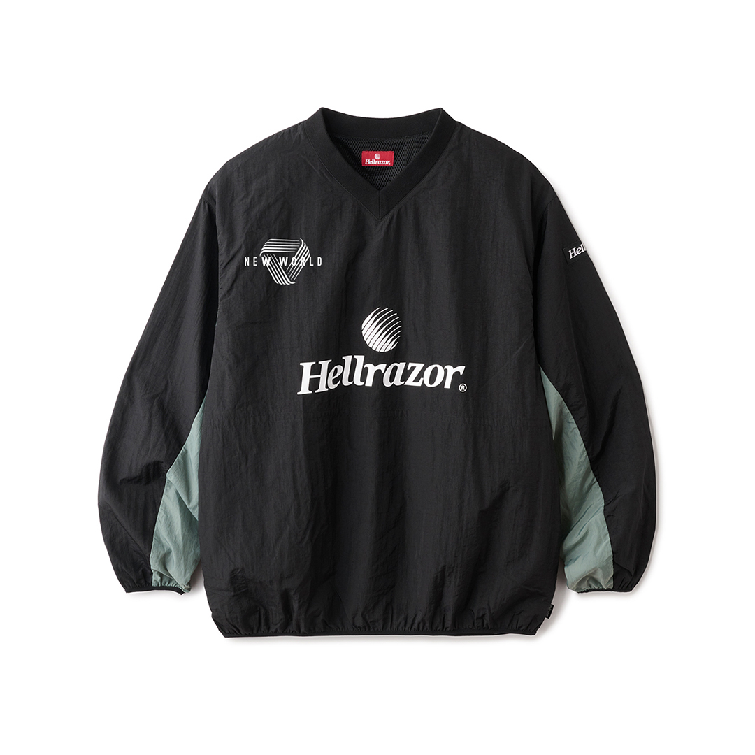 HELLRAZOR TRADEMARK LOGO PULLOVER JACKET | STE HELLRAZOR TRADEMARK LOGO PULLOVER JACKET | STE