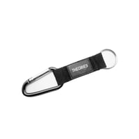 THEORIES STAMP CARABINER - Black