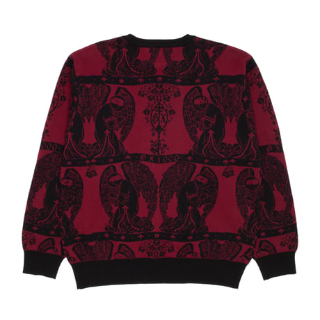 GX1000  JACQUARD KNIT ANGEL SWEATER