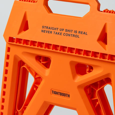 TIGHTBOOTH  LABEL LOGO FOLDING STOOL