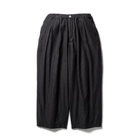 TIGHTBOOTH   T JACQUARD BAGGY SLACKS - Black