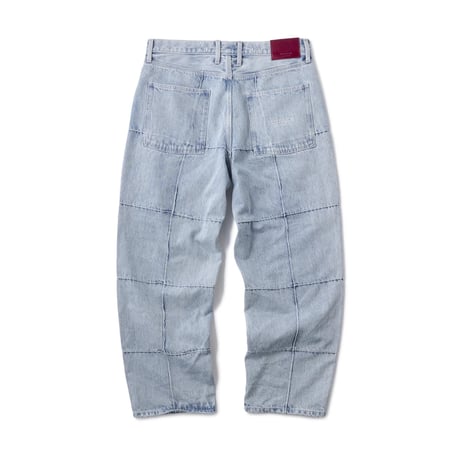 BLOCK BAGGIE DENIM PANTS