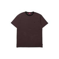 HELLRAZOR  H STRIPED SHIRT - BROWN/GREY