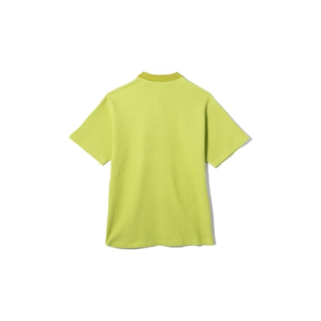 HELLRAZOR  SCRIPT LOGO WAFFLE POLO SHIRT