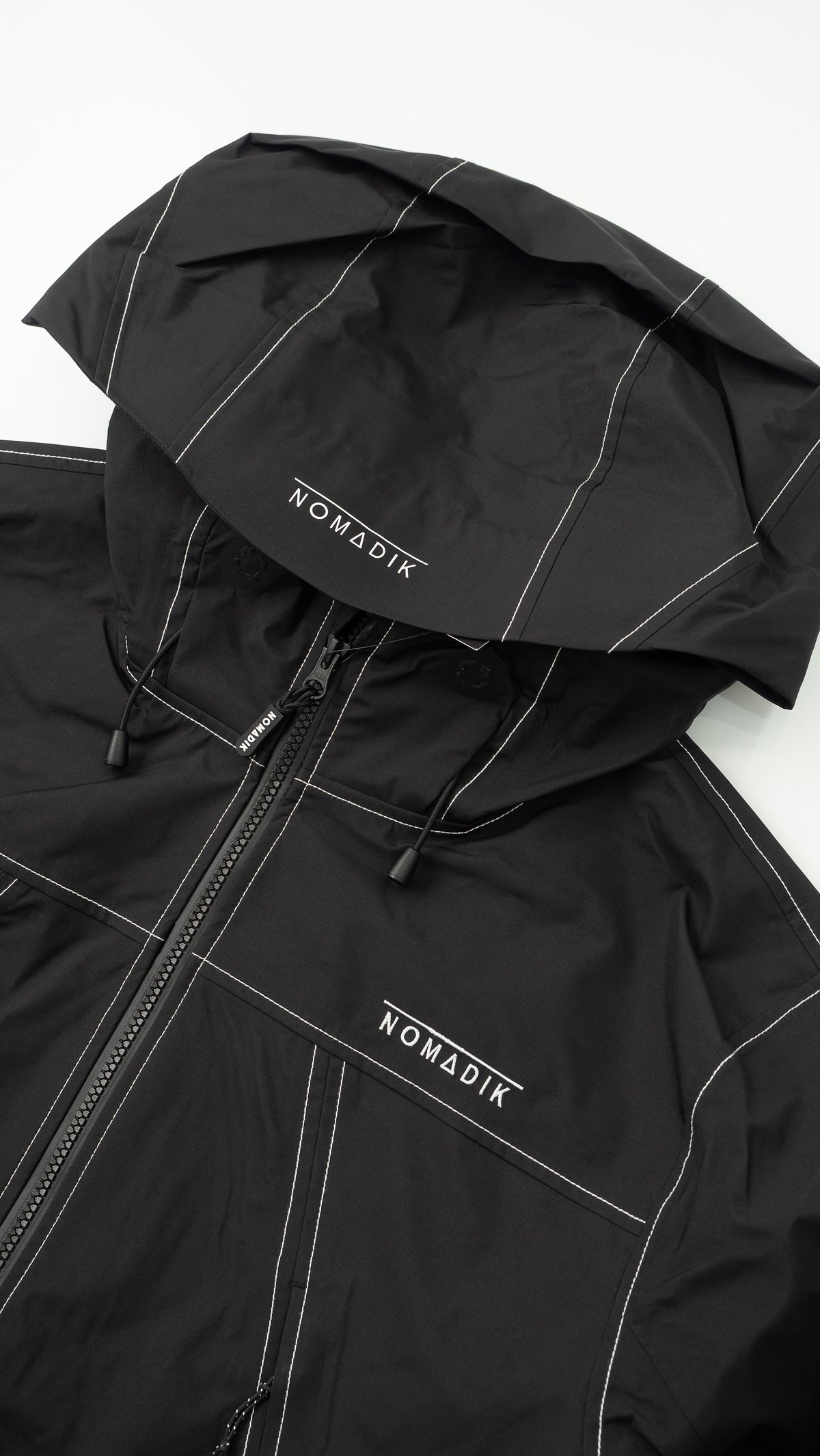 NOMADIK URBAN TECH JACKET - Black | STEEZ CREA
