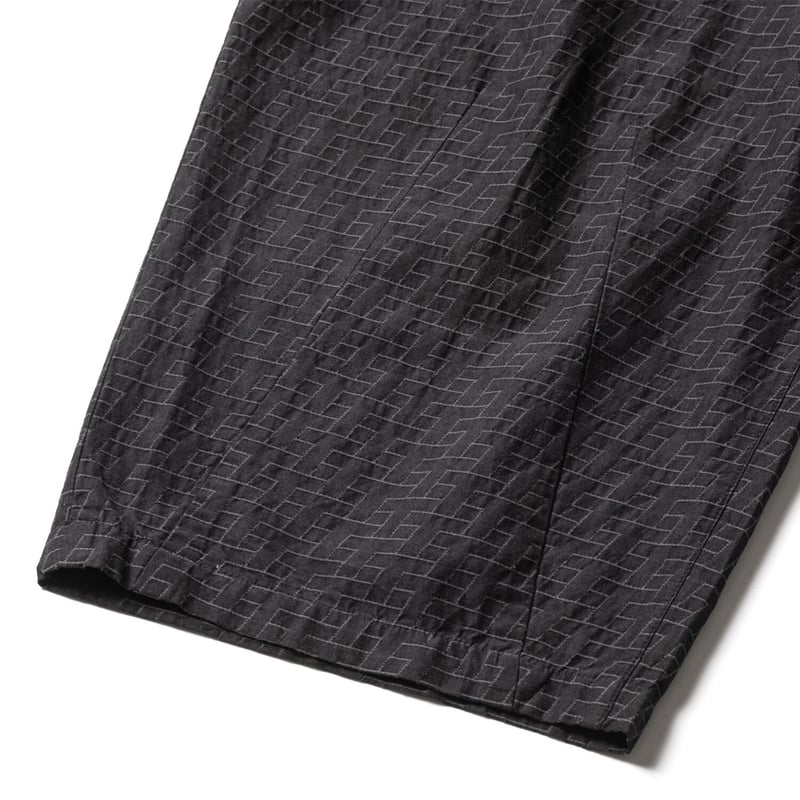 TIGHTBOOTH T JACQUARD BAGGY SLACKS - Black | TIGHTBOOTH T JACQUARD BAGGY SLACKS - Black |
