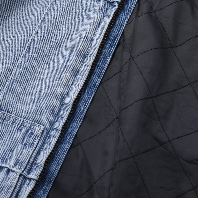 HELLRAZOR BLOCK DENIM JACKET | STEEZ CREATIVE