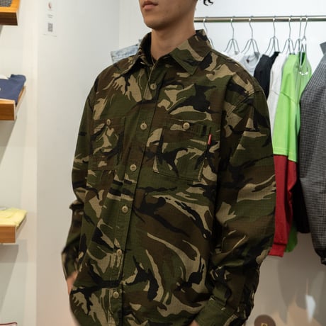 HELLRAZOR  WASHED WORK SHIRT