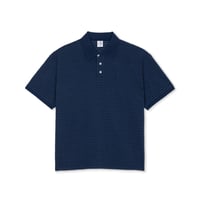 POLAR SKATE CO. SURF POLO SHIRT DOTS - Navy
