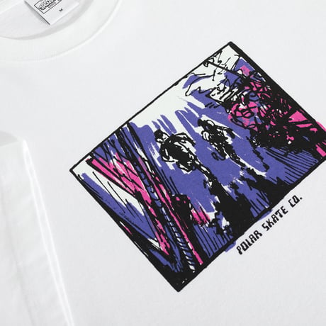 POLAR RUNNING TEE - White