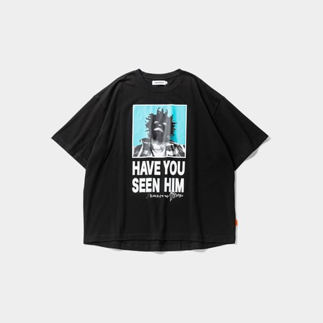 TIGHTBOOTH  HAVE YOU SEEN HIM T-SHIRT - Black
