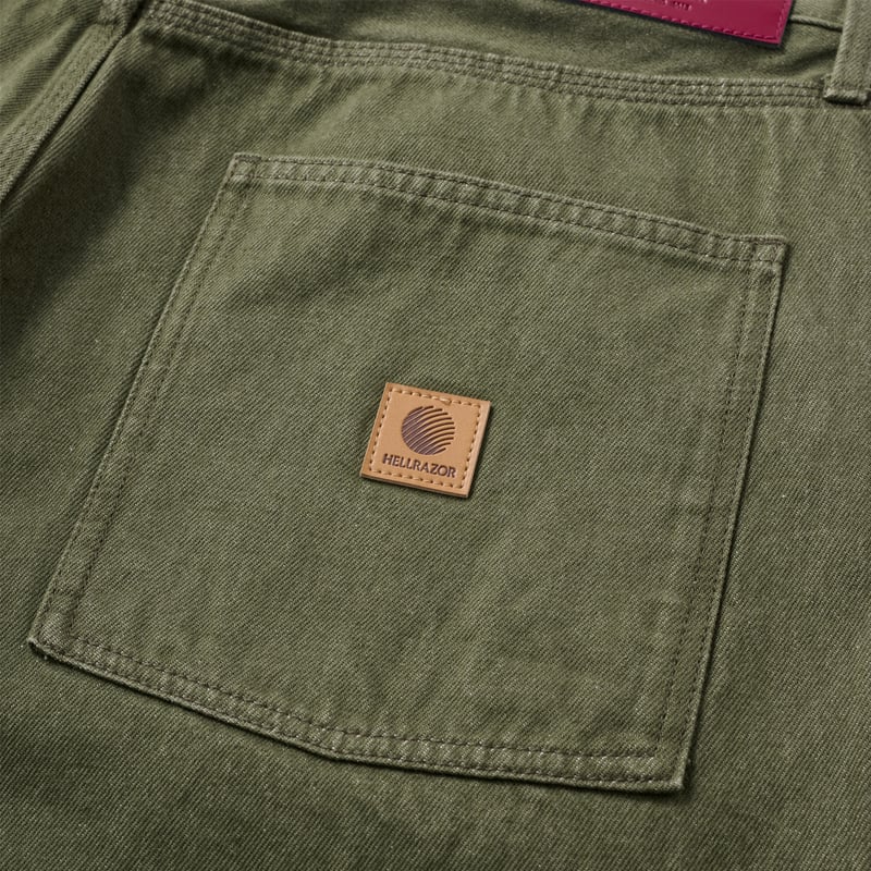 HELLRAZOR BAGGIE DENIM PANTS | STEEZ CREATIVE