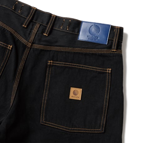 HELLRAZOR  BAGGIE DENIM SHORTS
