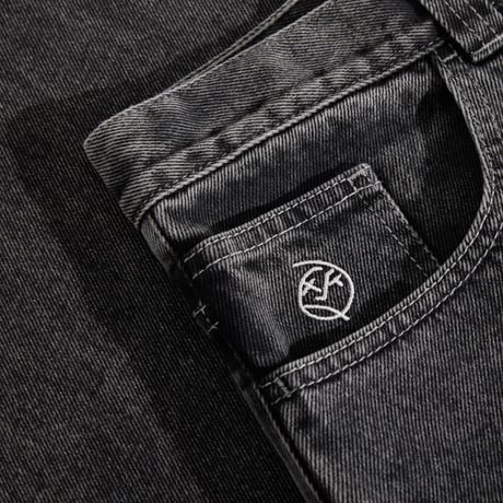 POLAR SKATE CO.  BIG BOY PANTS - Silver Black