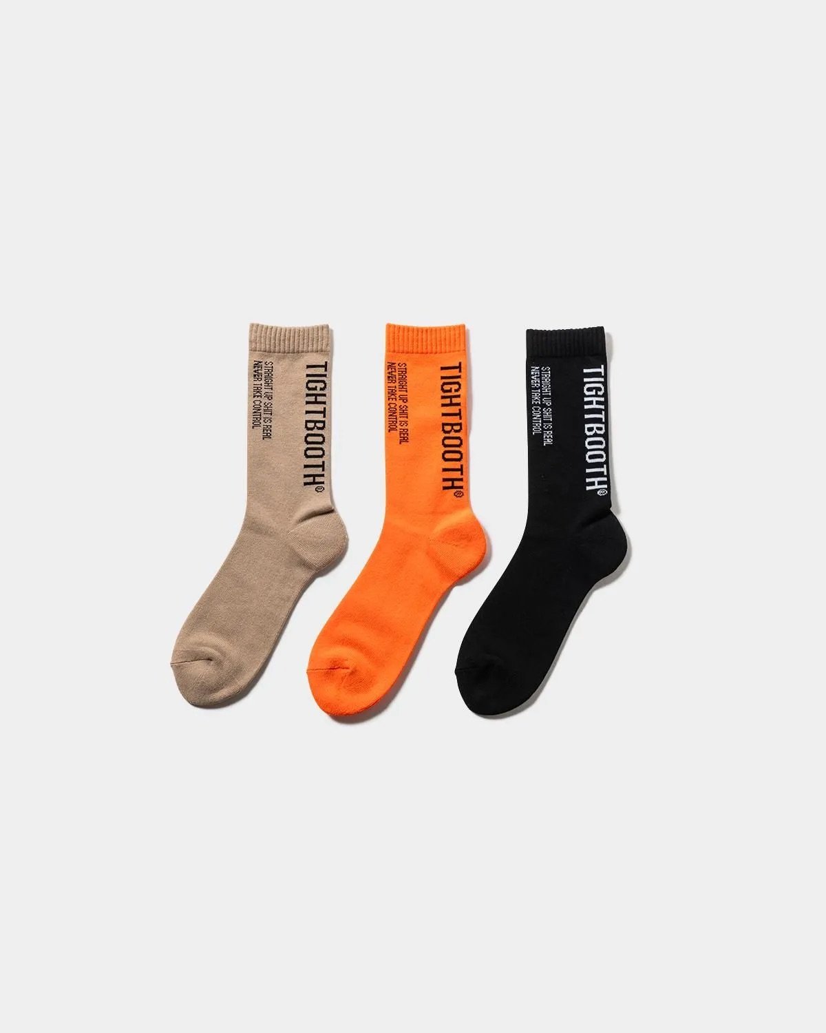 TIGHTBOOTH LABEL LOGO SOCKS | STEEZ CREATIVE S