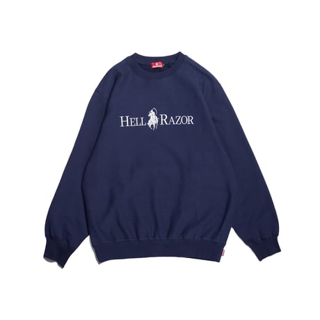 Hellrazer CAPITAL CREWNECK - BLUE - トップス