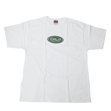 CALM CLASSIC LOGO T-SHIRT - White