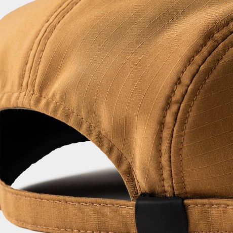 TIGHTBOOTH  RIPSTOP SIDE LOGO CAMP CAP - Black