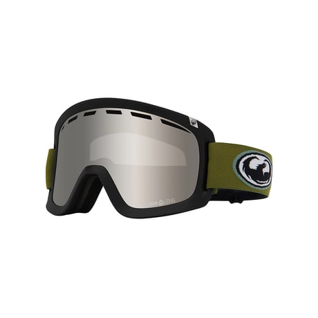 DRAGON  D1  OLDSKOOL DARK OLIVE - LUMALENS J.SILVER ION