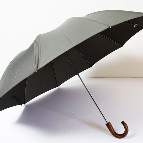 Fox Umbrellas　折り畳み傘 TELESCOPIC REGULAR Maple　グレイ