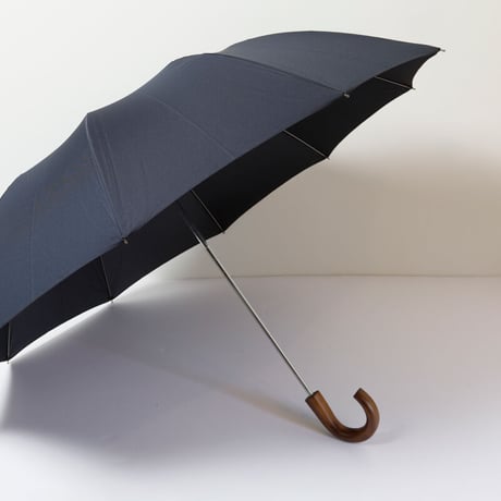 Fox Umbrellas　折り畳み傘 TELESCOPIC REGULAR Maple　ネイビー